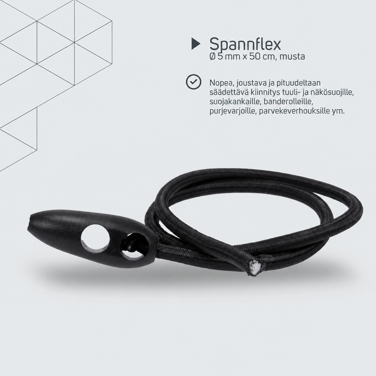 Spannflex-joustokiristin – tuotetiedot
