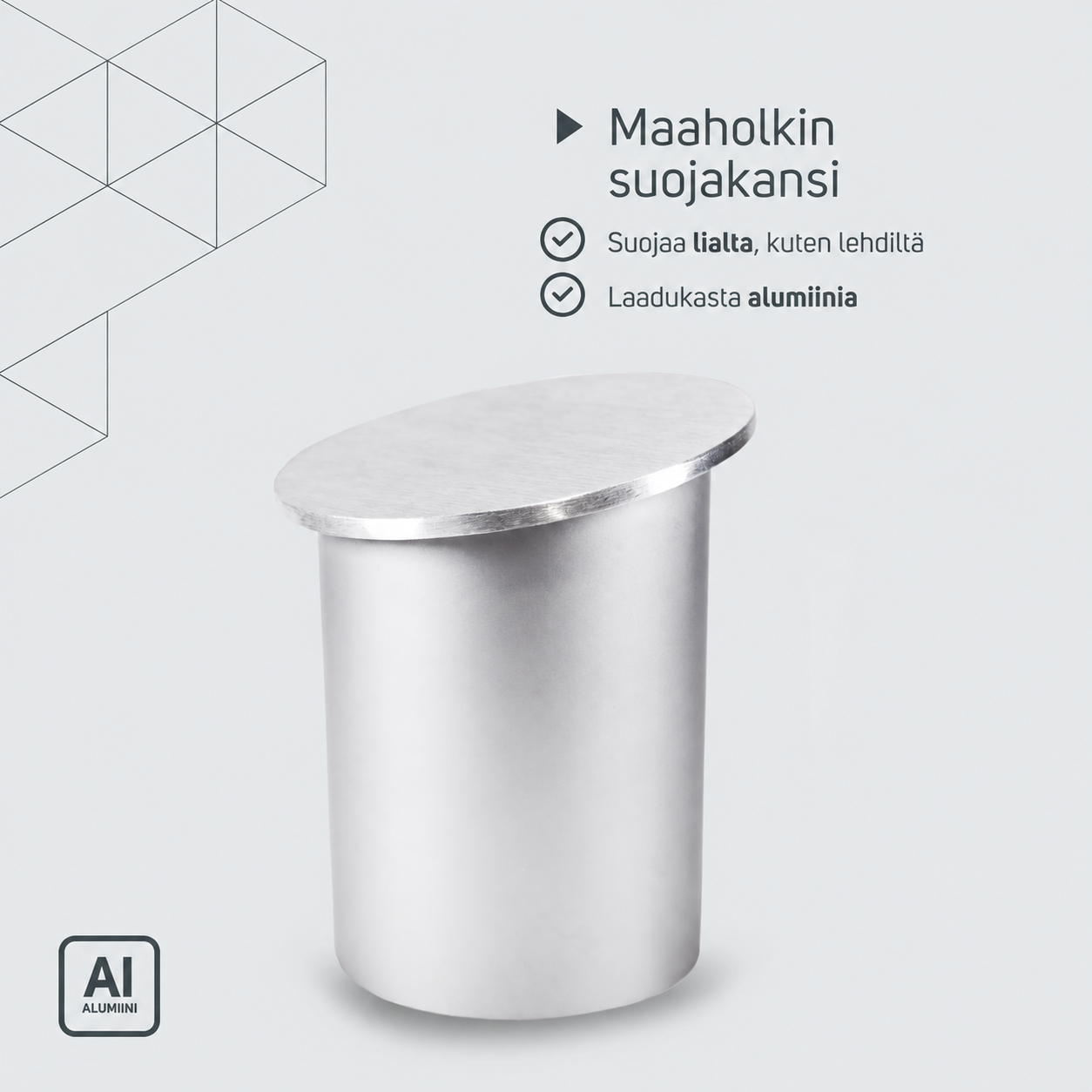 Maaholkin suojakansi – tuotetiedot
