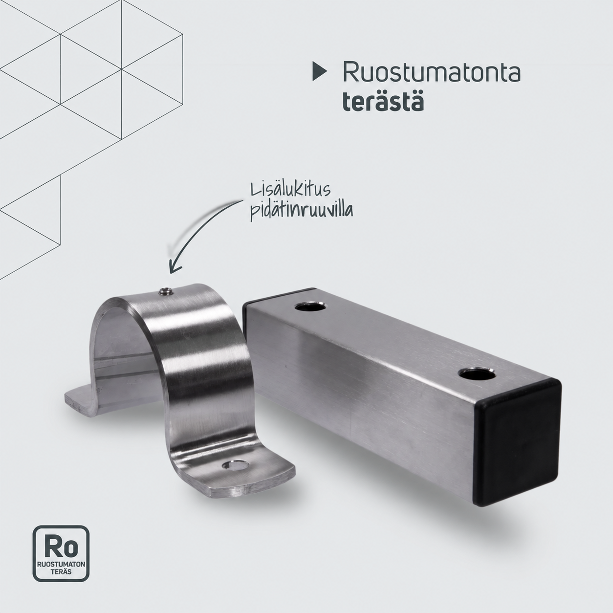Maston 5 cm etäisyyskappale seinäpannalla – tuotetiedot