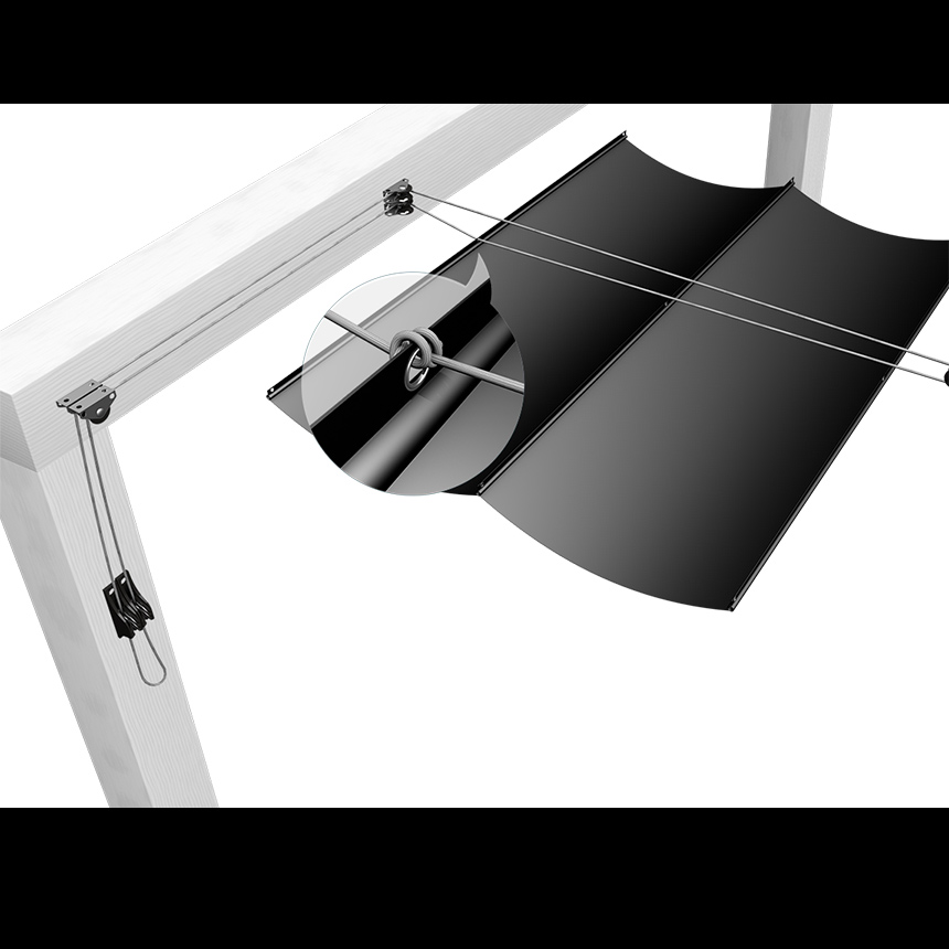 RAFF PulleySystem -köysiohjaus