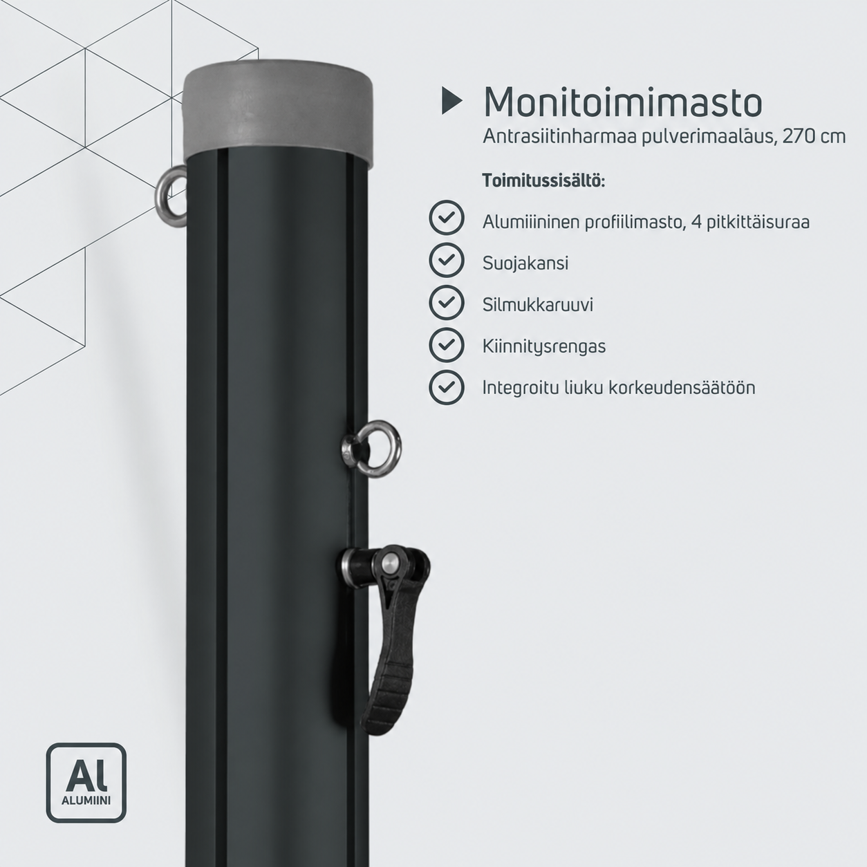 SOLIDAY-monitoimimasto – tuotetiedot