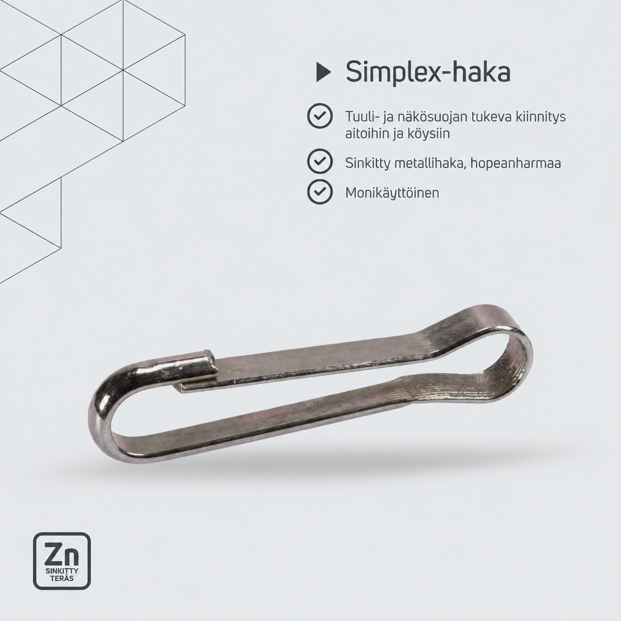 Simplex-haka – tuotetiedot