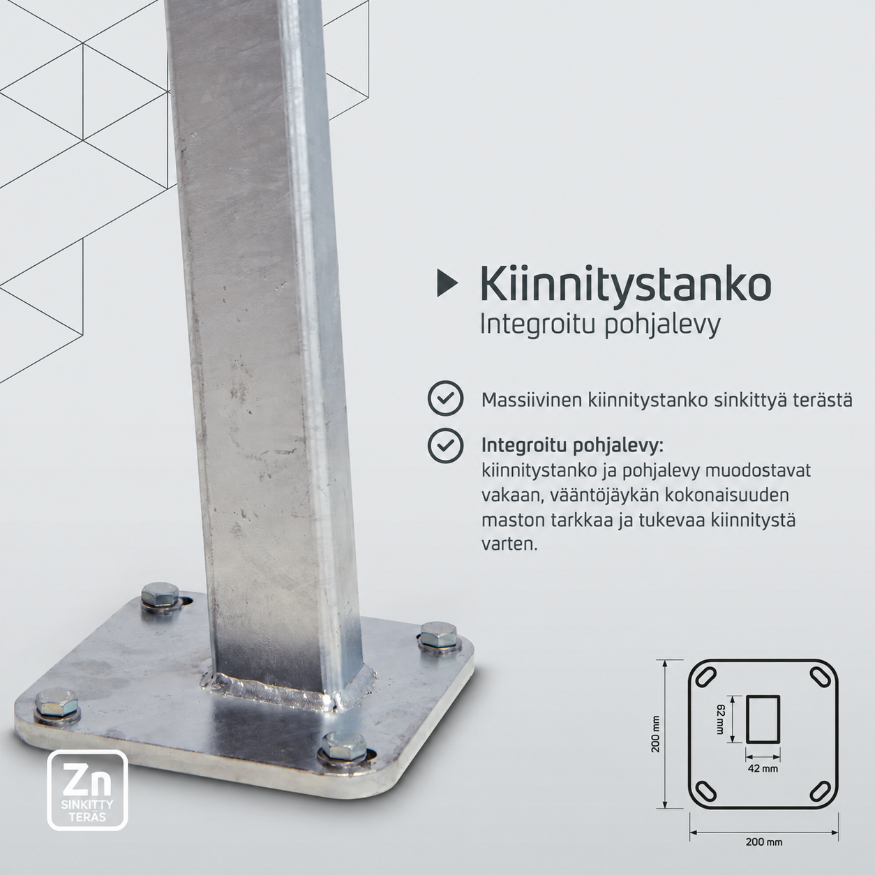 Solidpole-masto – tuotetiedot