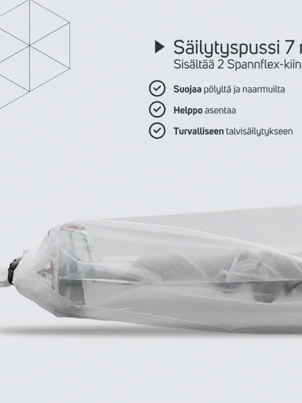 easy2rollup-säilytyspussi 7 m – tuotetiedot