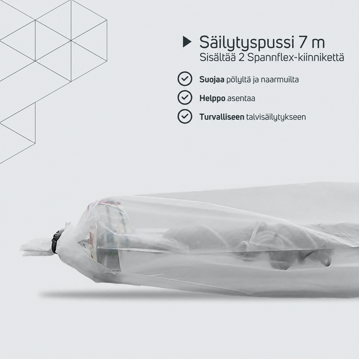 easy2rollup-säilytyspussi 7 m – tuotetiedot