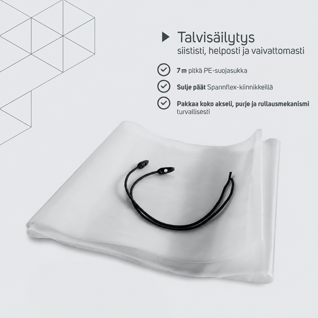 easy2rollup-säilytyspussi 7 m – tuotetiedot