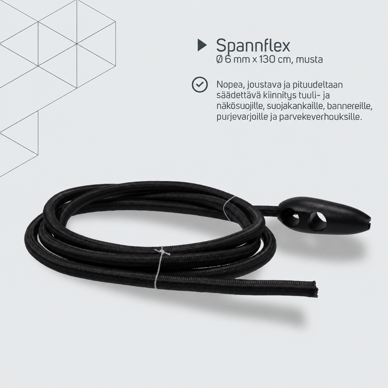 Spannflex-joustokiristin – tuotetiedot