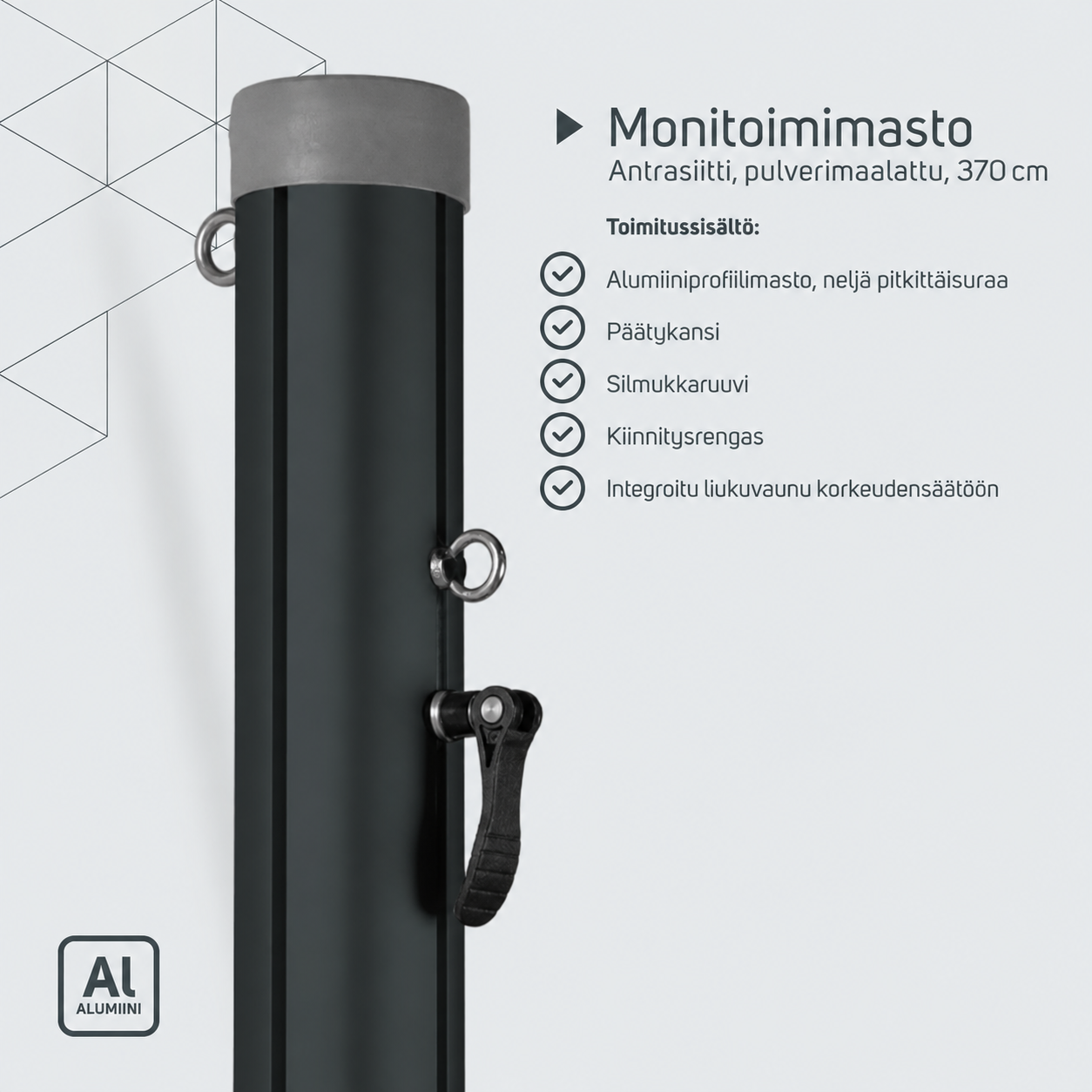 SOLIDAY-monitoimimasto – tuotetiedot