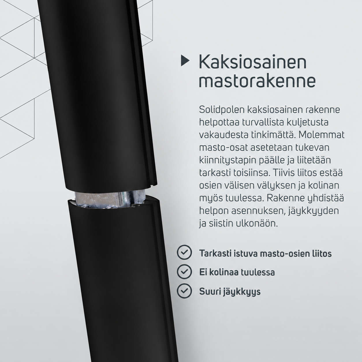 Solidpole-masto – tuotetiedot