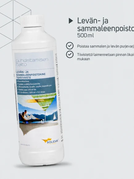 Viherkasvuston poistoaine 500 ml – tuotetiedot